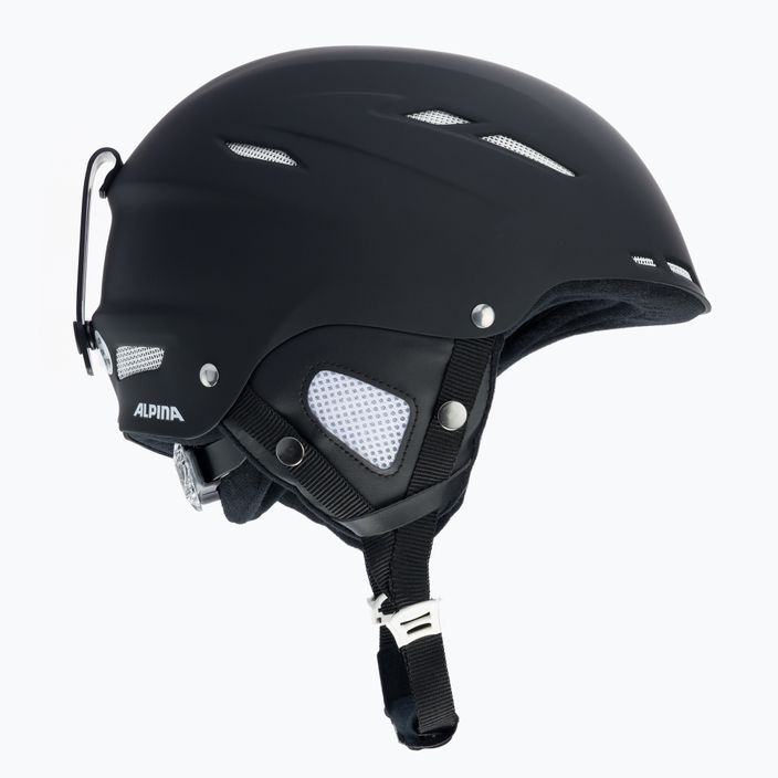 Lyžařská helma Alpina Biom black matte 4