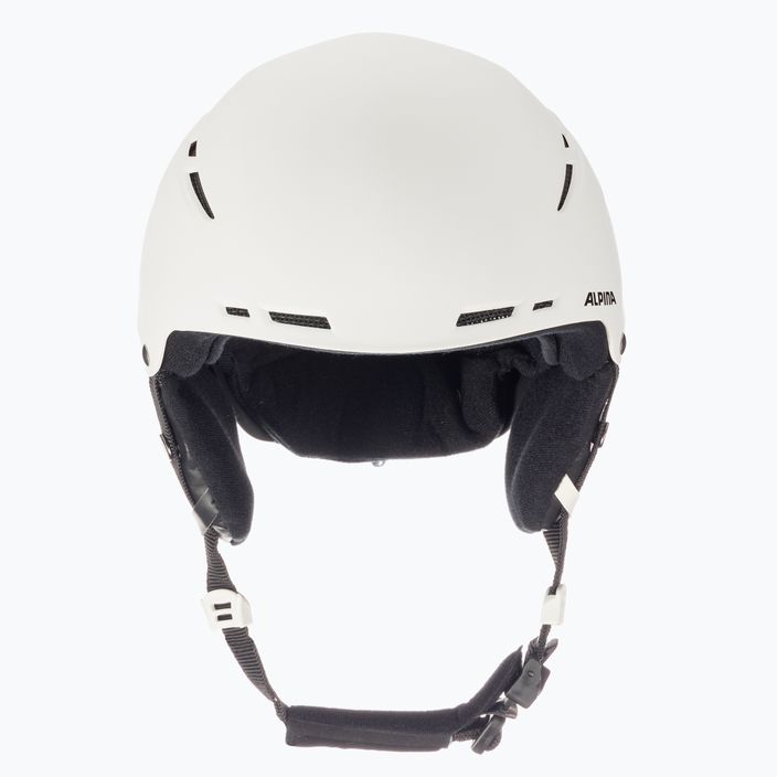 Lyžařská helma Alpina Biom white matt