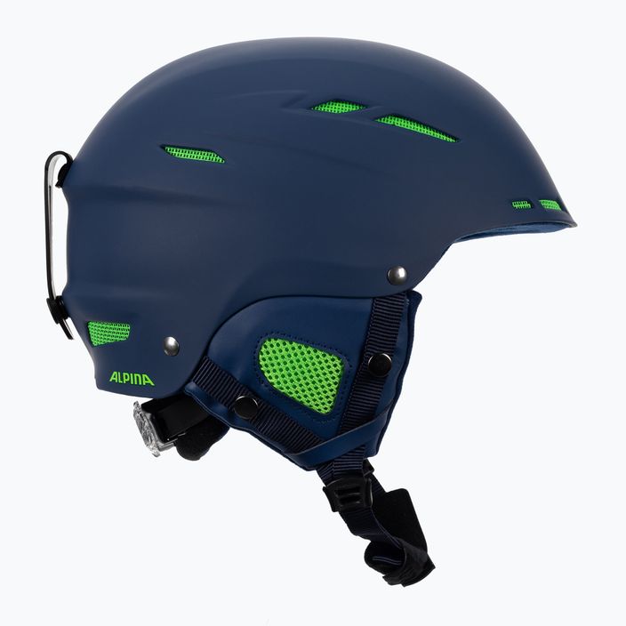 Lyžařská helma Alpina Biom navy matt 4
