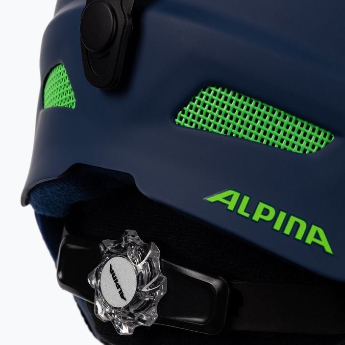 Lyžařská helma Alpina Biom navy matt 8