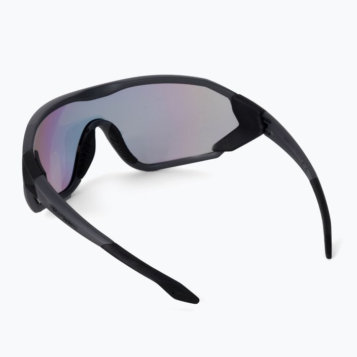 Brýle na kolo Alpina S-Way VM coal matt black/rainbow mirror 2