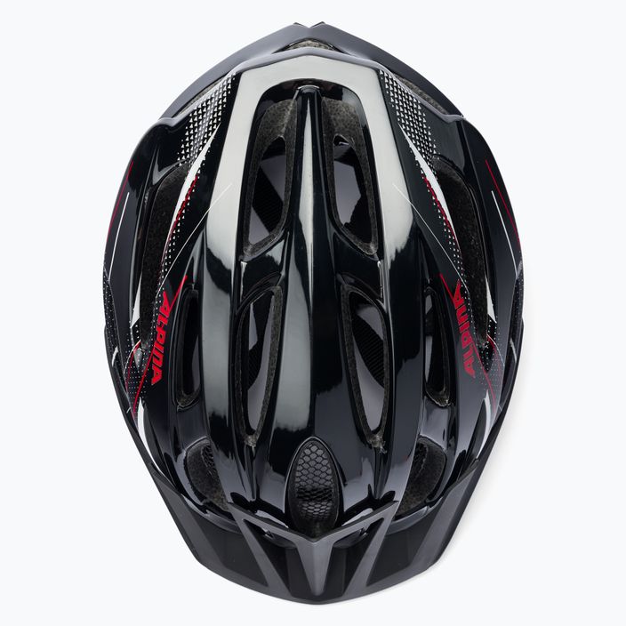 Cyklistická přilba Alpina MTB 17 black/white/red 6