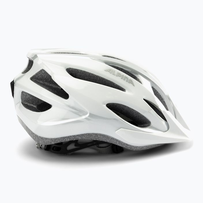 Cyklistická přilba Alpina MTB 17 white/silver 3