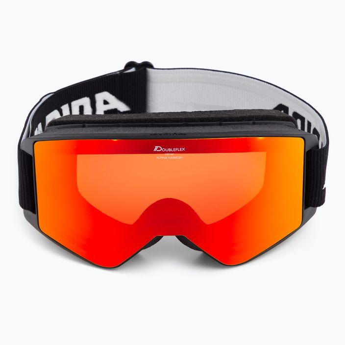 Lyžařské brýle Alpina Narkoja Q-Lite black/orange 2