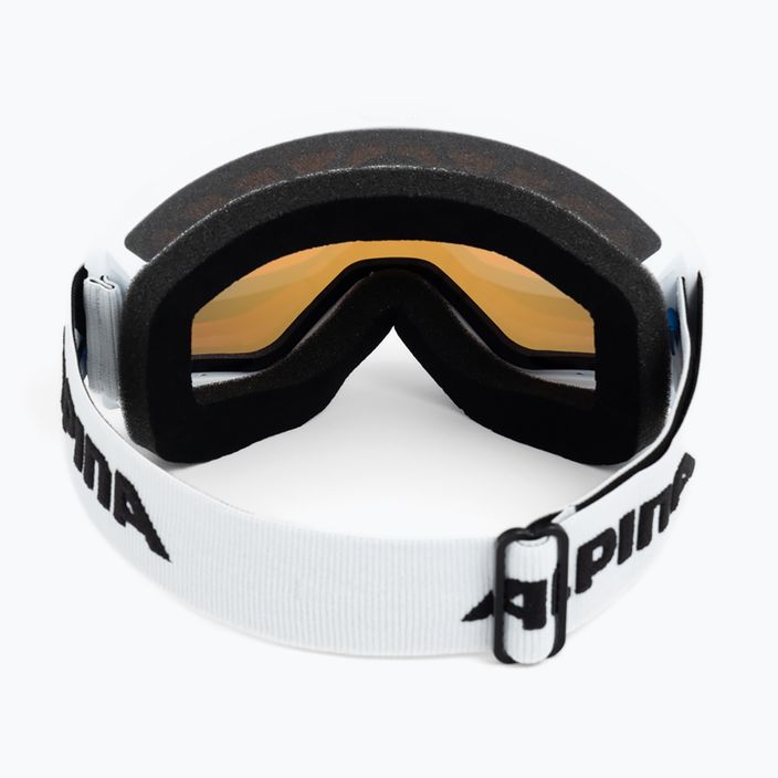 Lyžařské brýle Alpina Narkoja Q-Lite white/orange 3