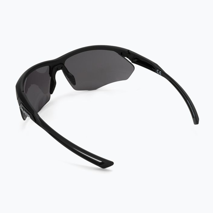 Brýle na kolo Alpina Defey HR black matte/black mirror 2
