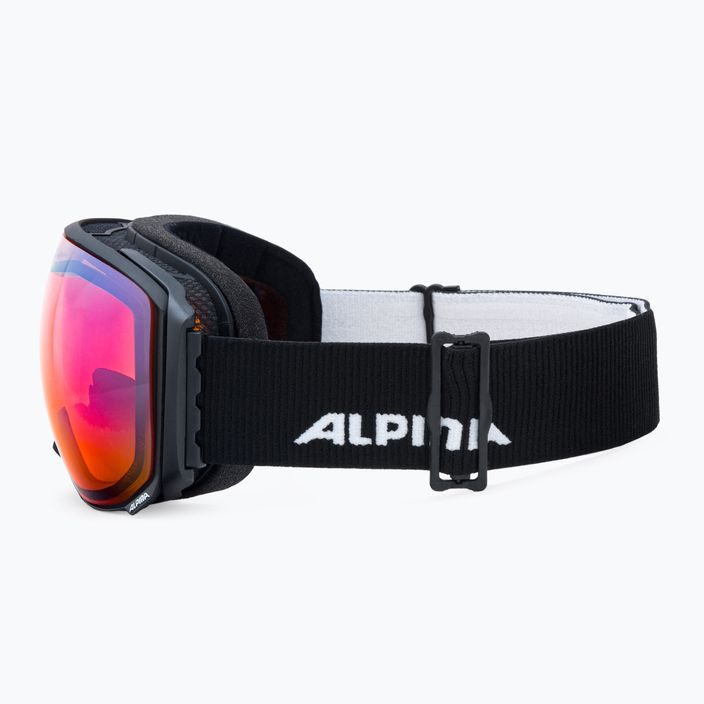 Lyžařské brýle Alpina Big Horn QV-Lite black matt/blue sph 4