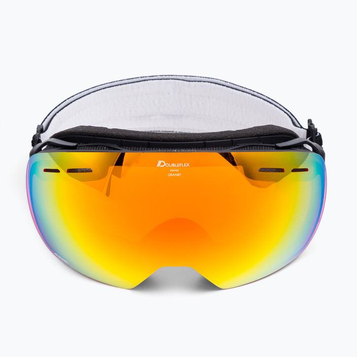 Lyžařské brýle Alpina Granby Q-Lite black matt/red sph 2