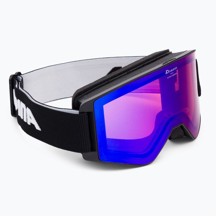 Lyžařské brýle Alpina Narkoja Q-Lite black/blue