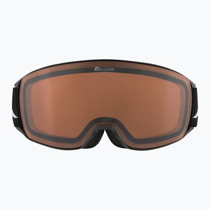 Lyžařské brýle Alpina Nakiska black matt/orange 7