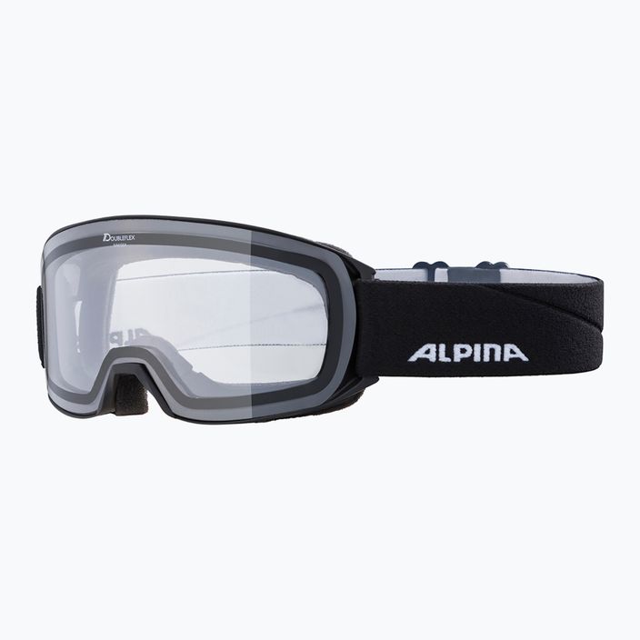 Lyžařské brýle Alpina Nakiska black matt/clear 6