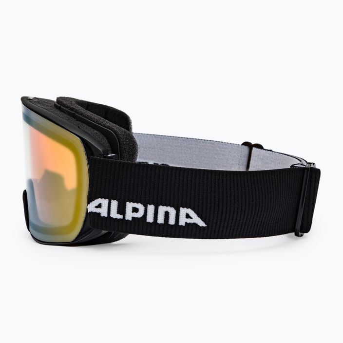 Lyžařské brýle Alpina Nakiska Q-Lite black matt/gold 4