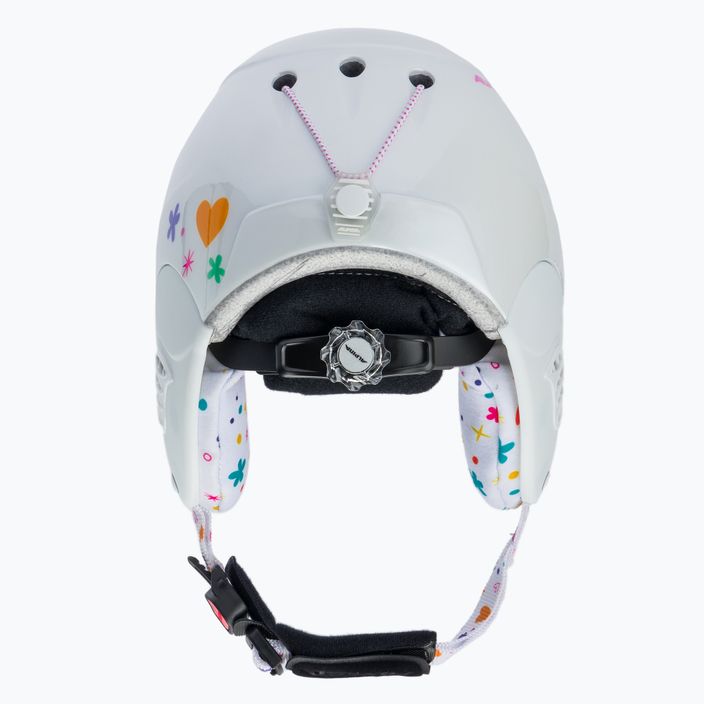 Dětské lyžařské helmy Alpina Carat white/deco 3