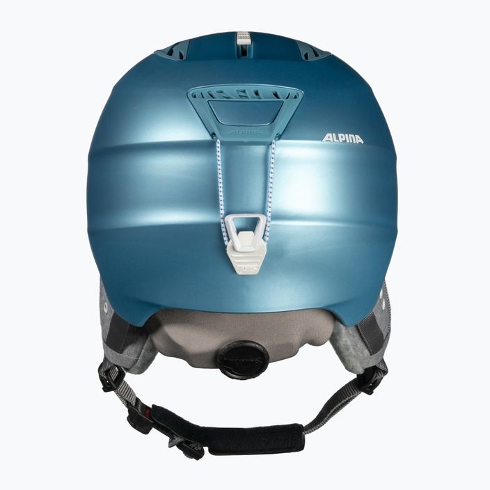 Lyžařská helma Alpina Grand skyblue/white matt 3