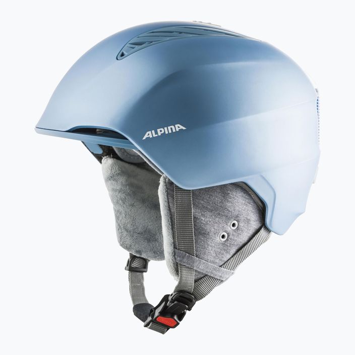 Lyžařská helma Alpina Grand skyblue/white matt 12