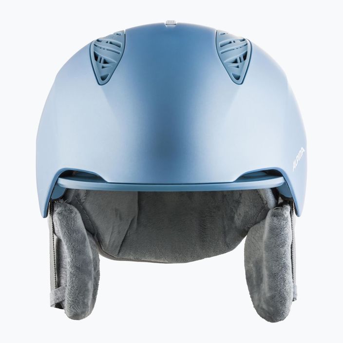 Lyžařská helma Alpina Grand skyblue/white matt 13