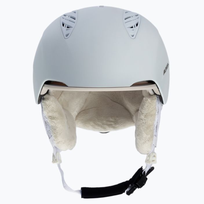 Lyžařská helma Alpina Grand white prosecco matt 2