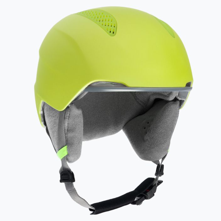 Dětské lyžařské helmy Alpina Grand Jr neon yellow