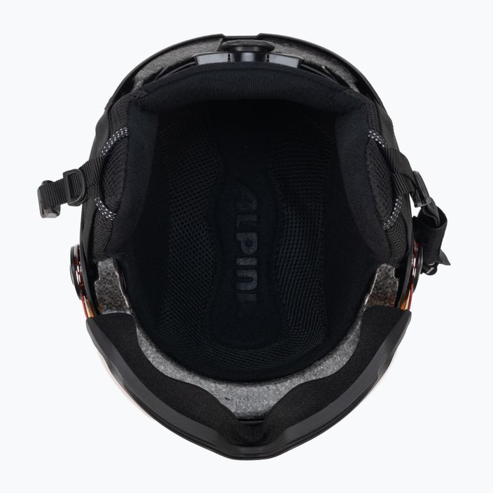 Lyžařská helma Alpina Arber Visor Q Lite black matte 5