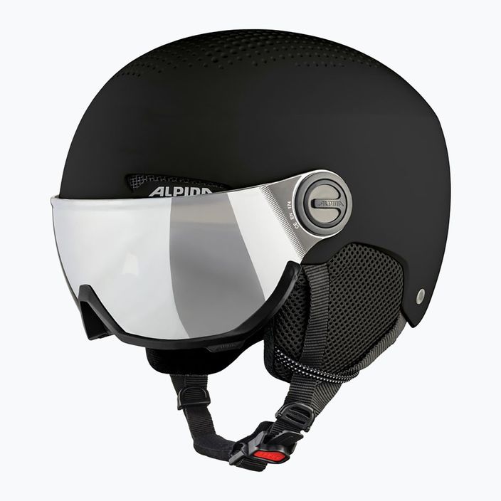 Lyžařská helma Alpina Arber Visor Q Lite black matte 9