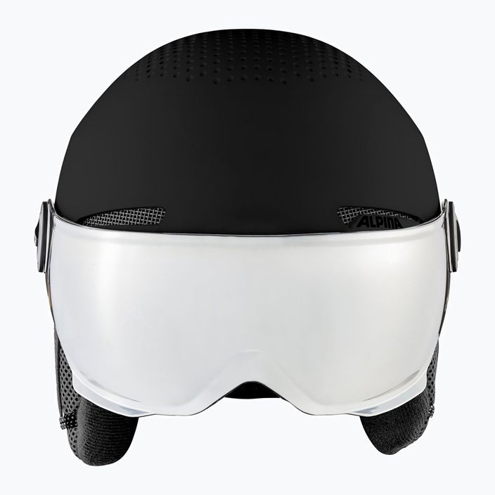 Lyžařská helma Alpina Arber Visor Q Lite black matte 10