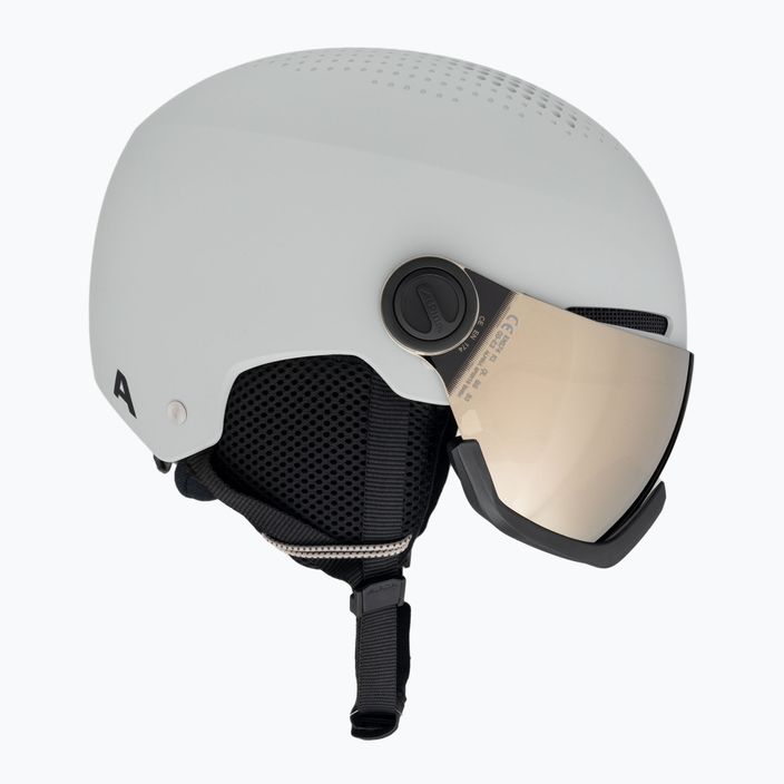 Lyžařská helma Alpina Arber Visor Q Lite grey matt 4