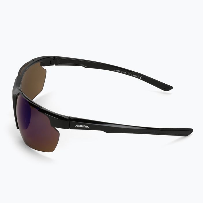 Brýle na kolo Alpina Defey HR black matte / white / black 4
