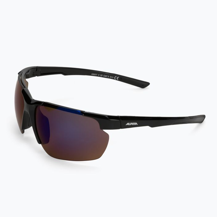Brýle na kolo Alpina Defey HR black matte / white / black 5