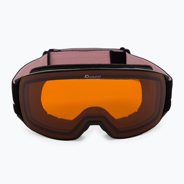 Lyžařské brýle Alpina Nakiska black/rose matt/orange 2