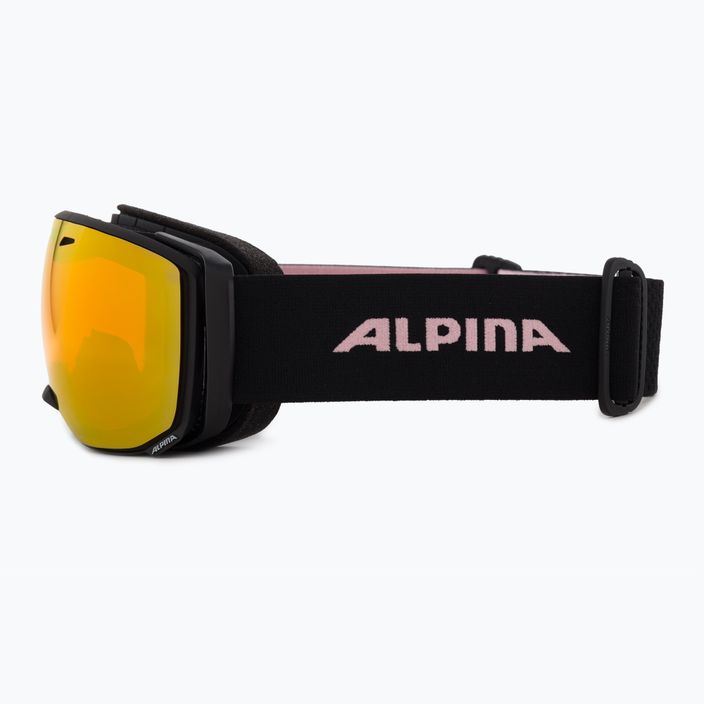 Lyžařské brýle Alpina Estetica Q-Lite black/rose matt/rainbow sph 4