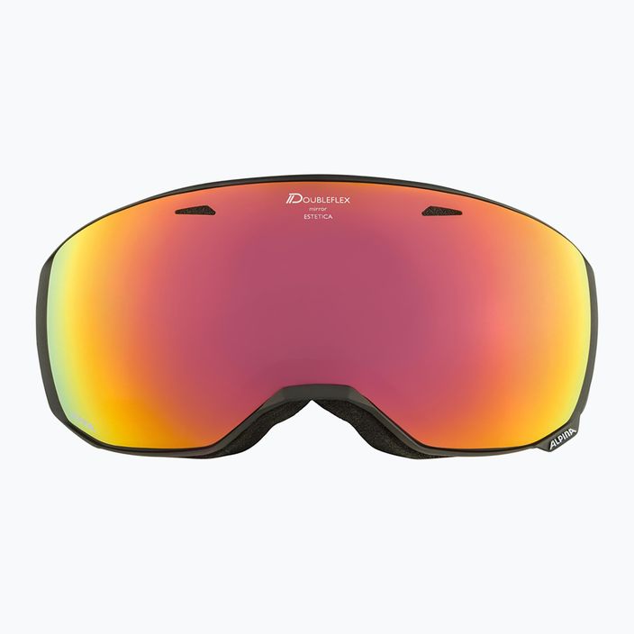 Lyžařské brýle Alpina Estetica Q-Lite black/rose matt/rainbow sph 7