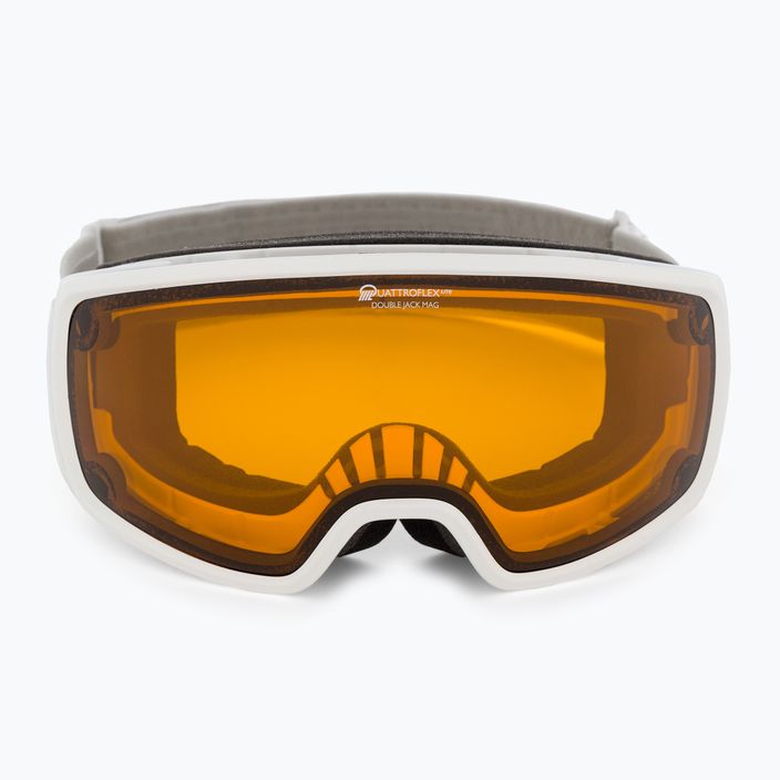 Lyžařské brýle Alpina Double Jack Mag Q-Lite white gloss/mirror black 2