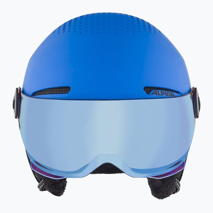 Dětské lyžařské helmy Alpina Zupo Visor Q-Lite blue matt 10