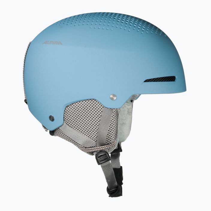 Dětské lyžařské helmy Alpina Zupo skyblue matt 4