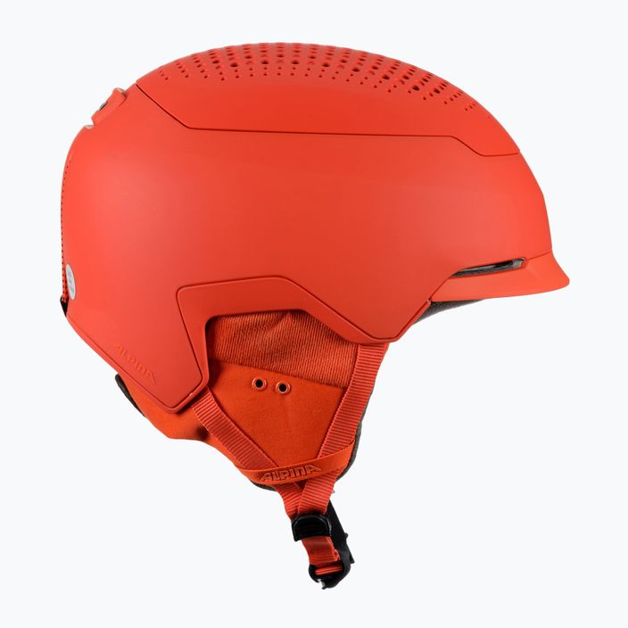 Lyžařská helma Alpina Gems pumpkin/orange matt 4