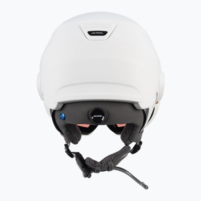 Lyžařská helma Alpina Alto QV white matt 3