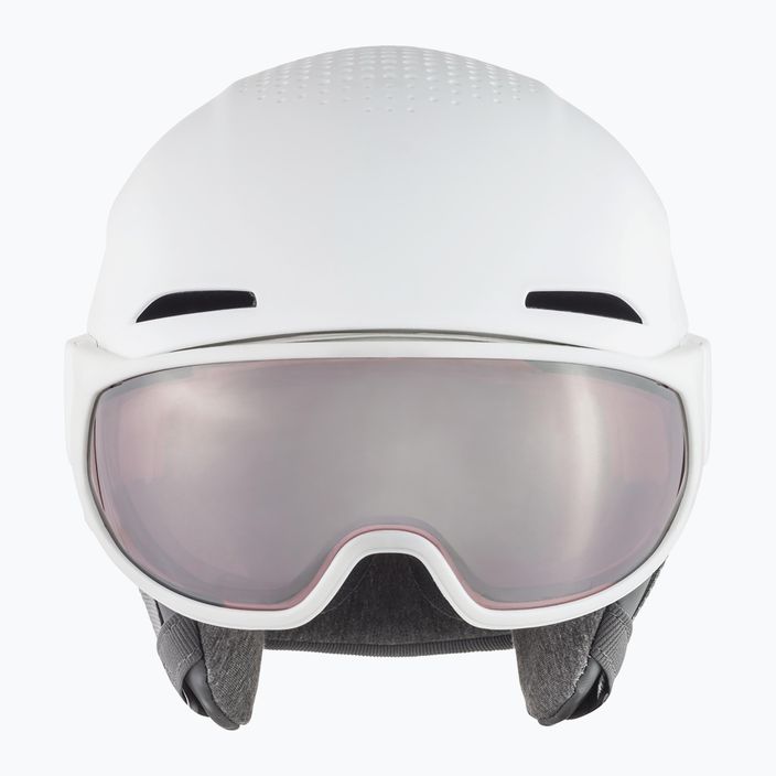 Lyžařská helma Alpina Alto QV white matt 11