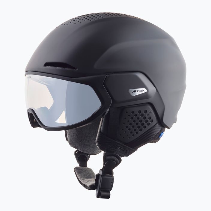 Lyžařská helma Alpina Alto V black matte 10