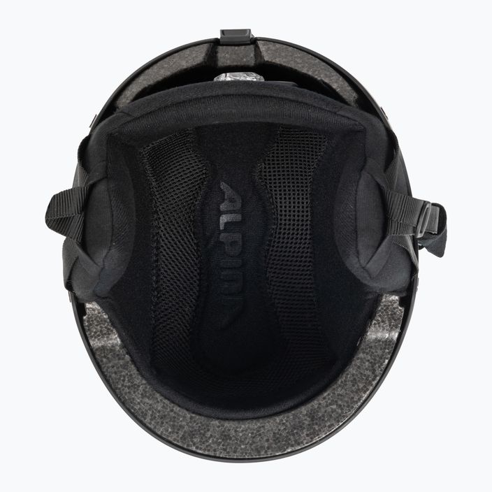 Lyžařská helma Alpina Arber black matte 5