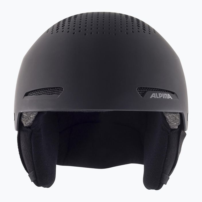 Lyžařská helma Alpina Arber black matte 10