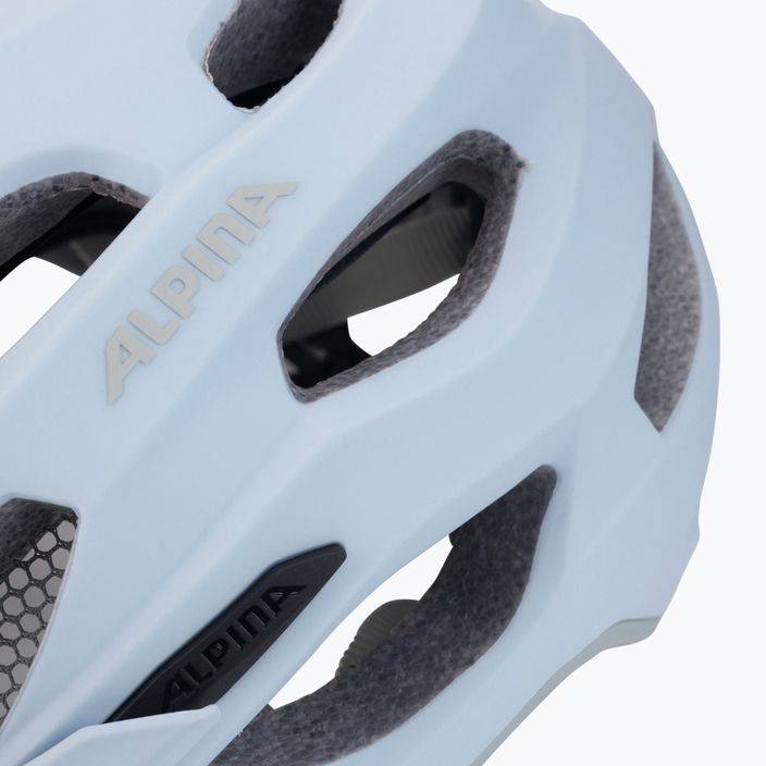 Cyklistická přilba Alpina Carapax 2.0 dove blue/grey matte 7