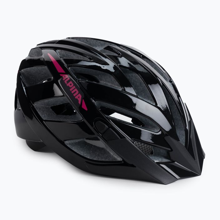 Cyklistická přilba Alpina Panoma 2.0 black/pink gloss