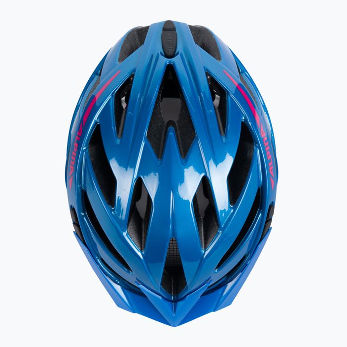 Cyklistická přilba Alpina Panoma 2.0 true blue/pink gloss 6