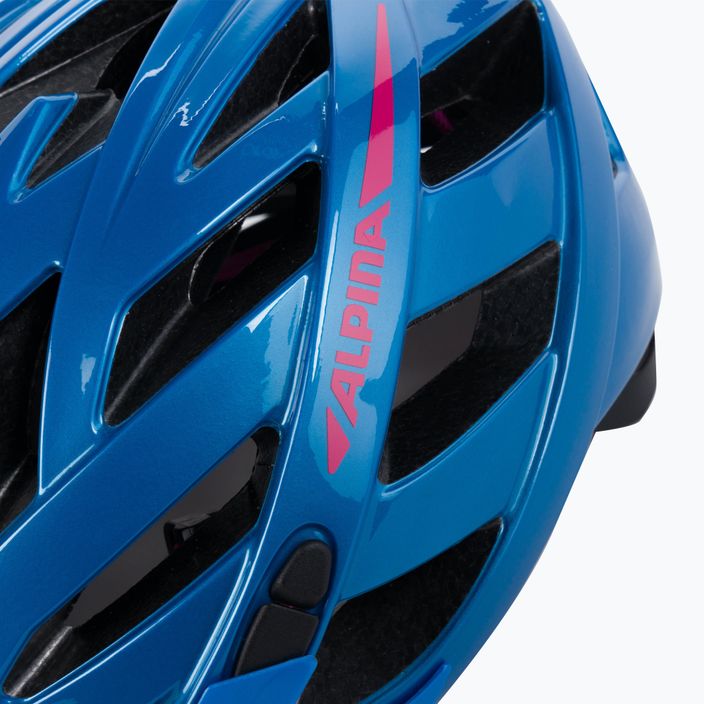 Cyklistická přilba Alpina Panoma 2.0 true blue/pink gloss 7