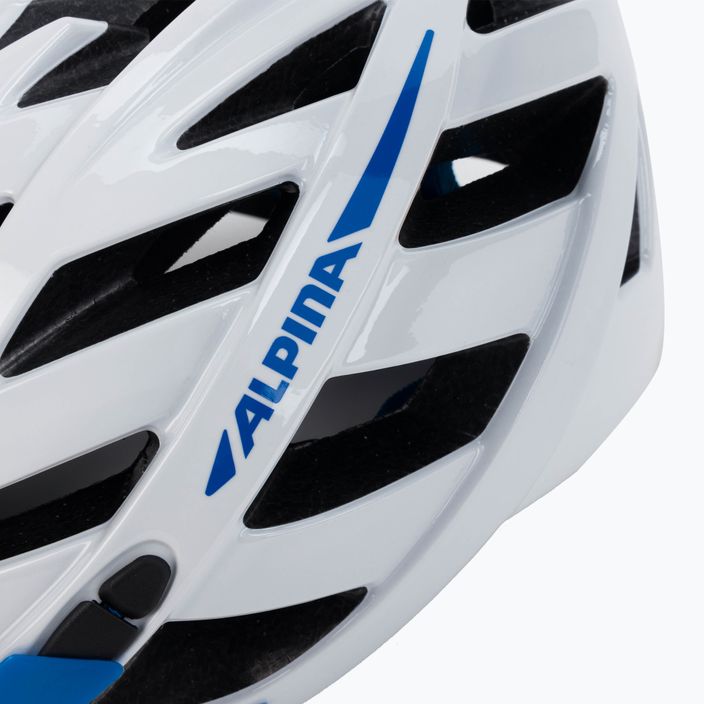Cyklistická přilba Alpina Panoma 2.0 white/blue gloss 7