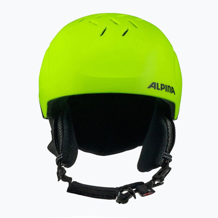 Dětské lyžařské helmy Alpina Pizi neon/yellow matt 2