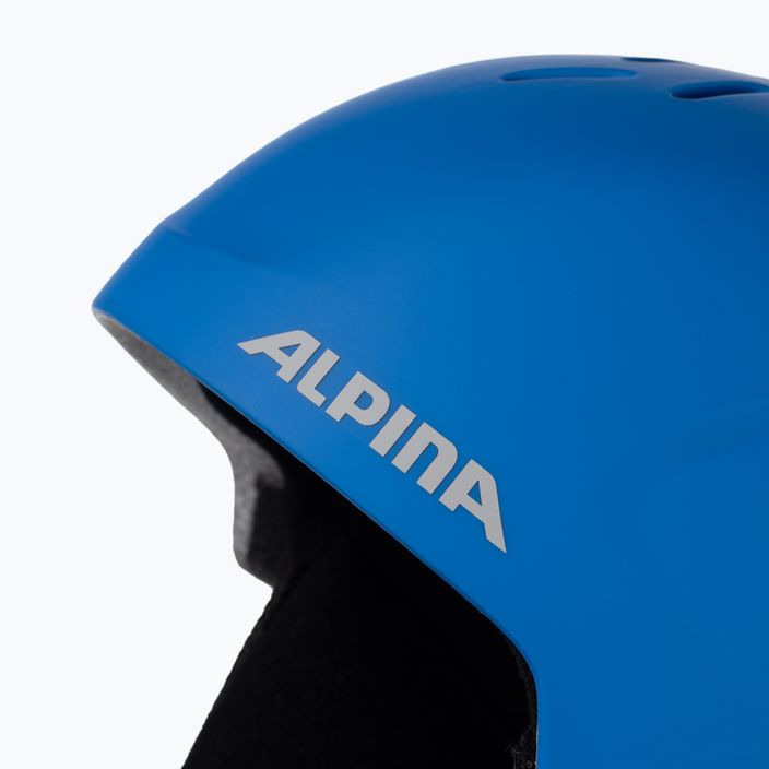 Dětské lyžařské helmy Alpina Pizi blue matt 9