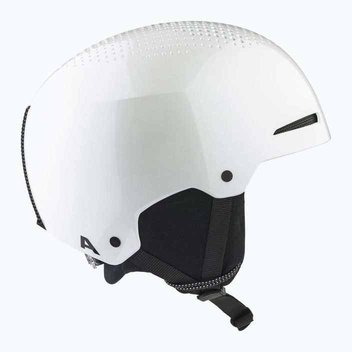 Lyžařská helma Alpina Arber bílá/metalický lesk 8