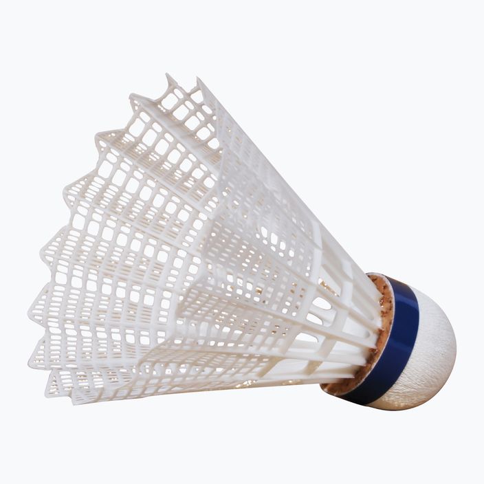 VICTOR Badmintonové šipky Nylon Shuttle 3000 6 ks, bílé 101519 2