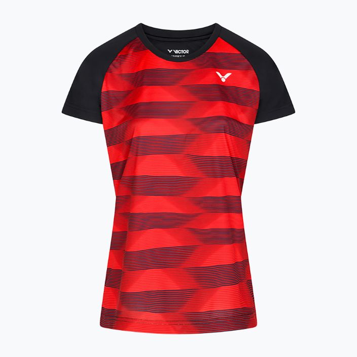 Dámské tenisové tričko VICTOR T-34102 CD red/black 4